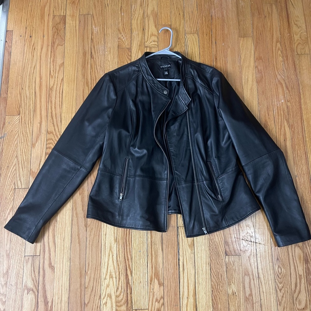 Long Tall Sally genuine leather jacket